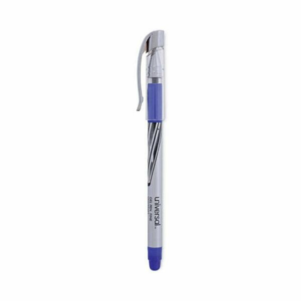 Coolcrafts Gel Pen, Stick - Medium 0.7 mm, Blue Ink - Silver & Blue Barrel CO3734873